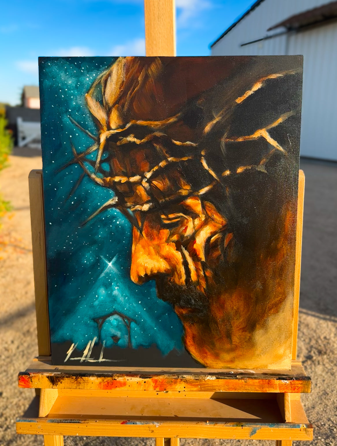 Heaven’s Gift - 16"X20" Original Acrylic Painting