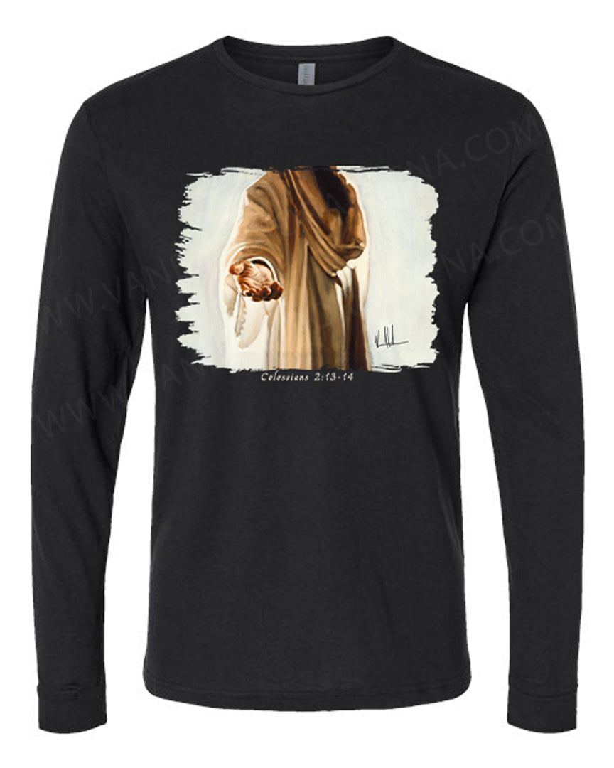 Beckoning - Unisex T-Shirt Vanessa Horabuena Long Sleeve Black Small