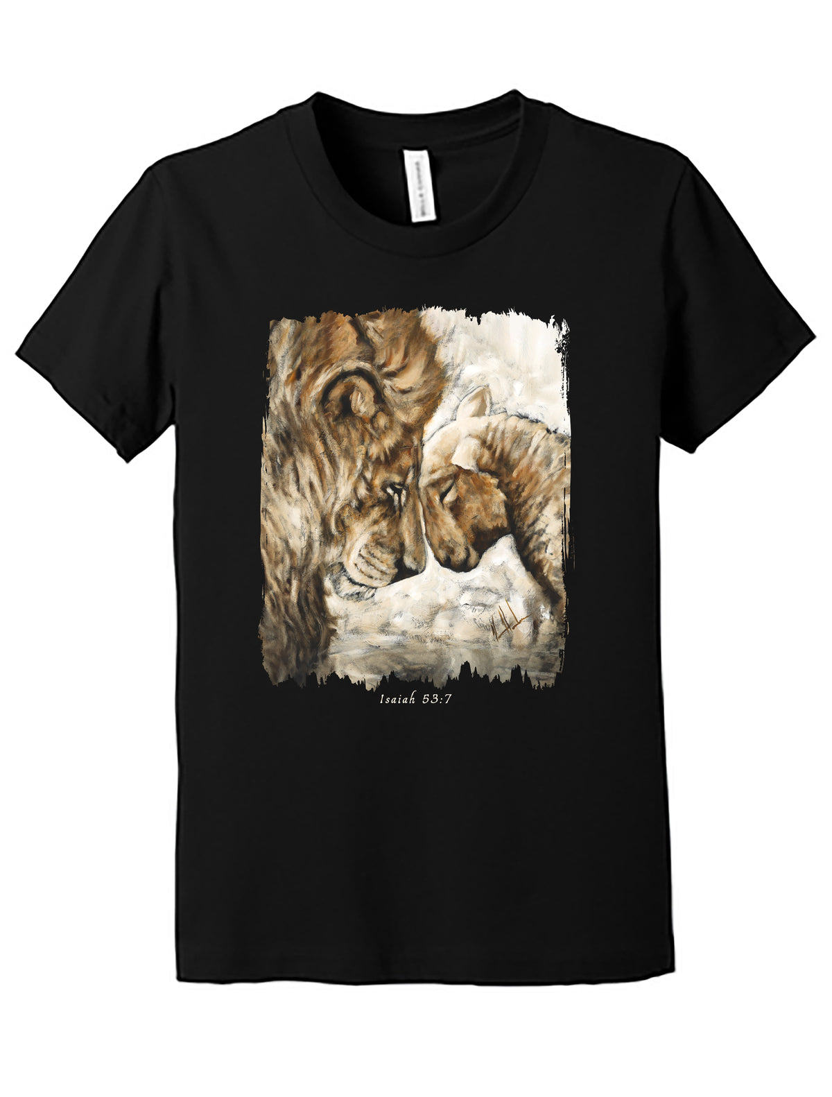 Compassion of a King (White) - Kids T-Shirt Vanessa Horabuena Kids Black Small