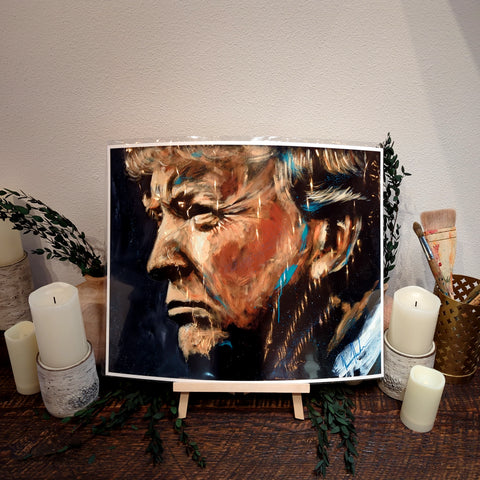 CLEARANCE - Donald Trump Portrait Vanessa Horabuena