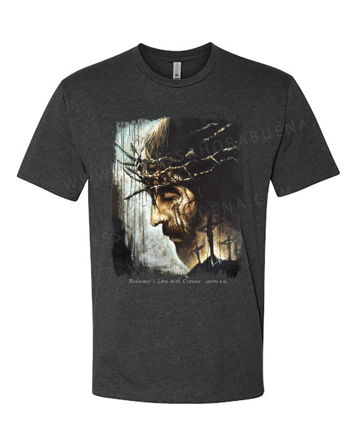 Redeemer's Love with Crosses- Unisex T-Shirt