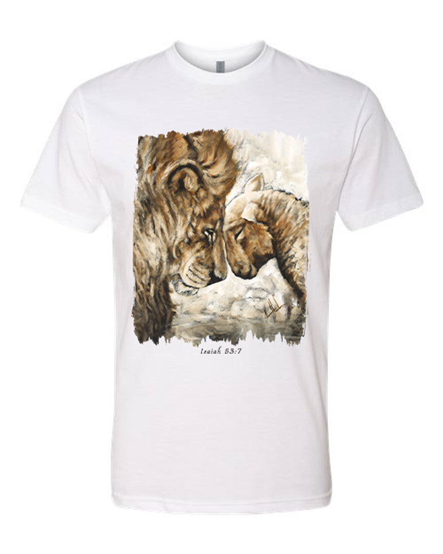 Compassion of a King (White)- Unisex T-Shirt