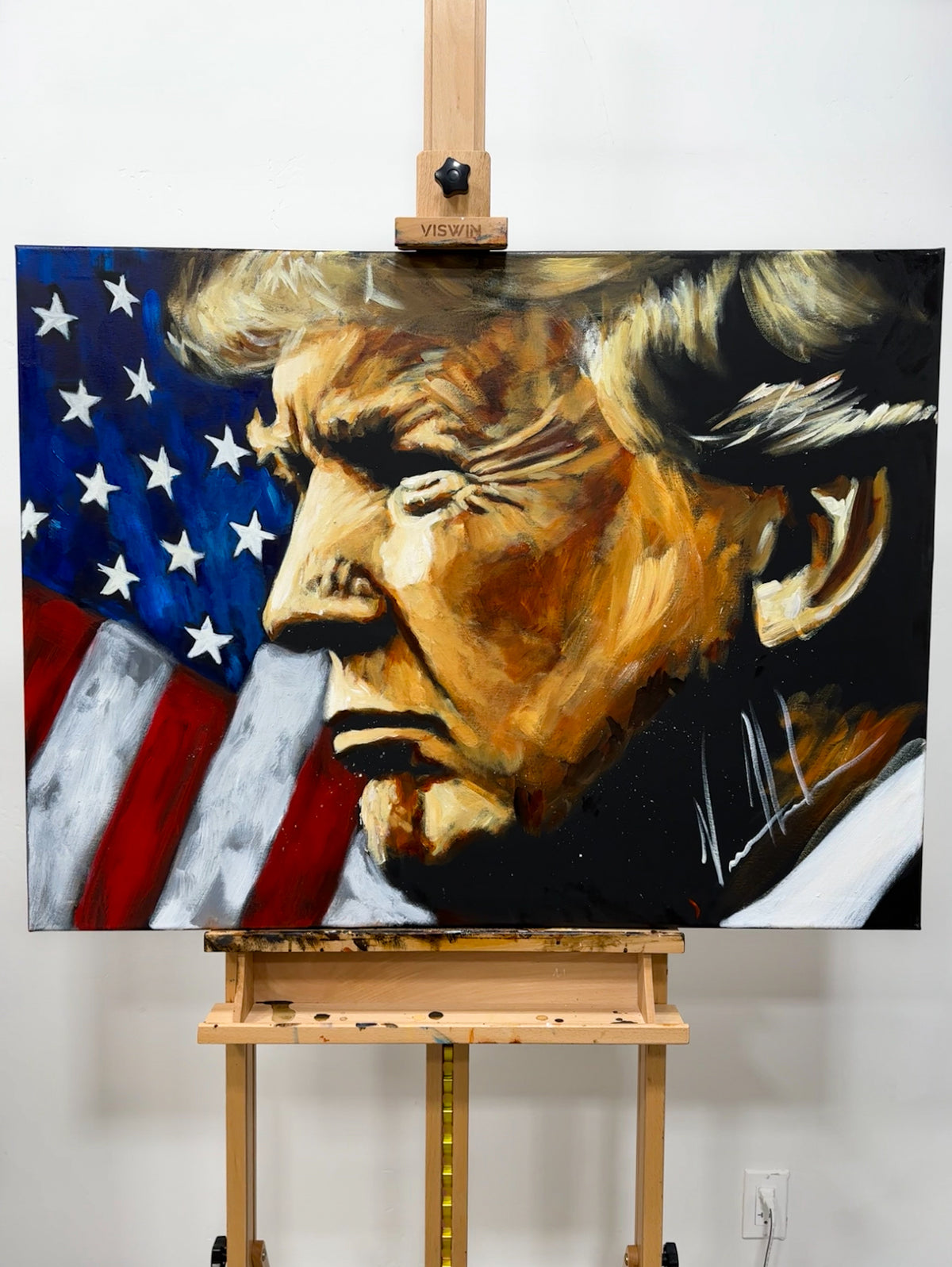 Donald Trump - 30”x40” Original Acrylic Painting