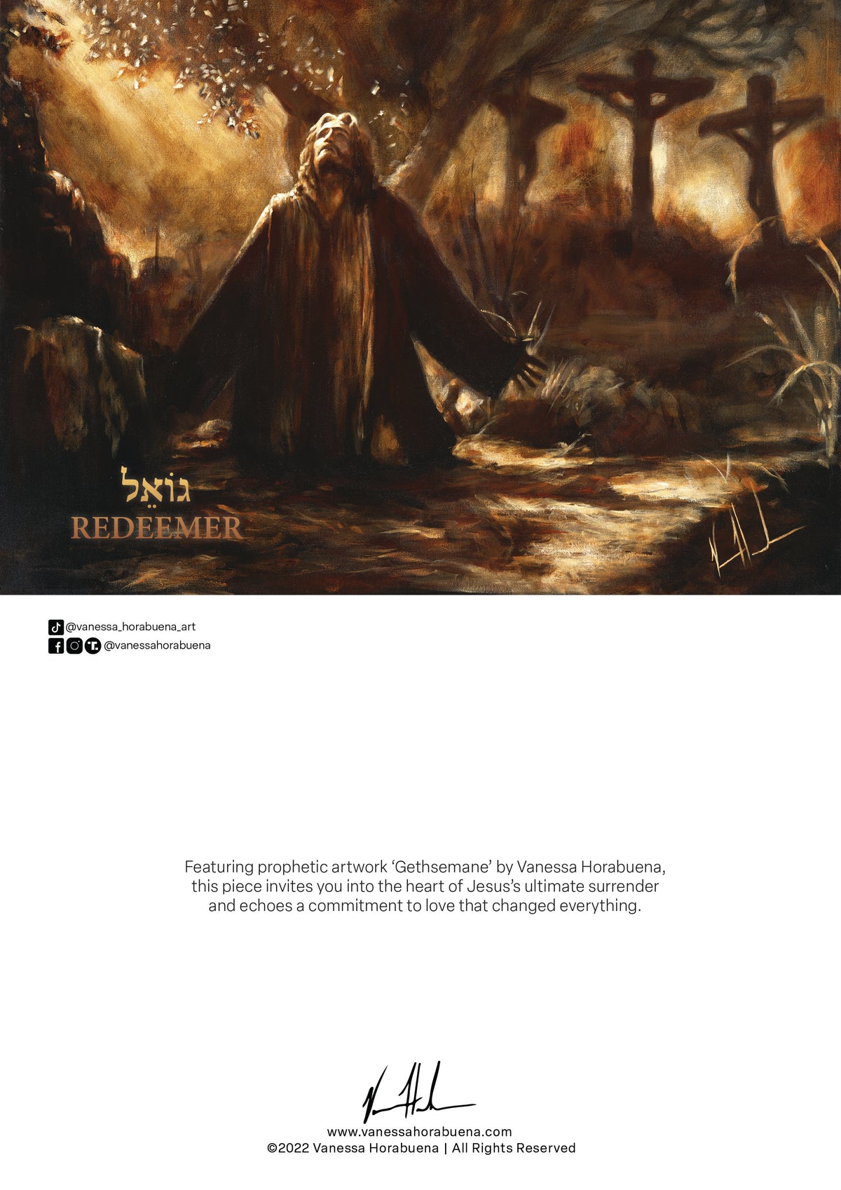 Gethsemane Greeting Card