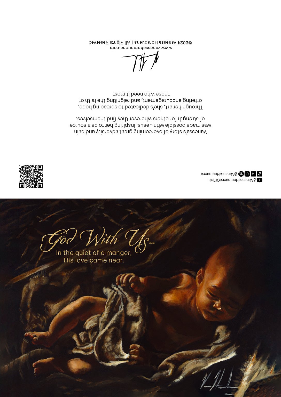 'God With Us' Greeting Card