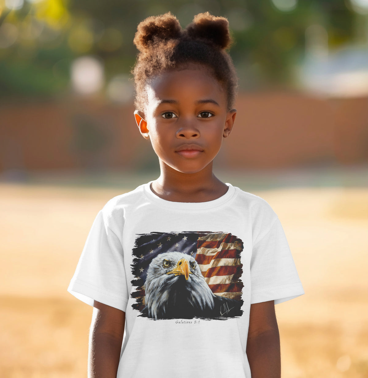 The Fight for Freedom - Kids T-Shirt Vanessa Horabuena