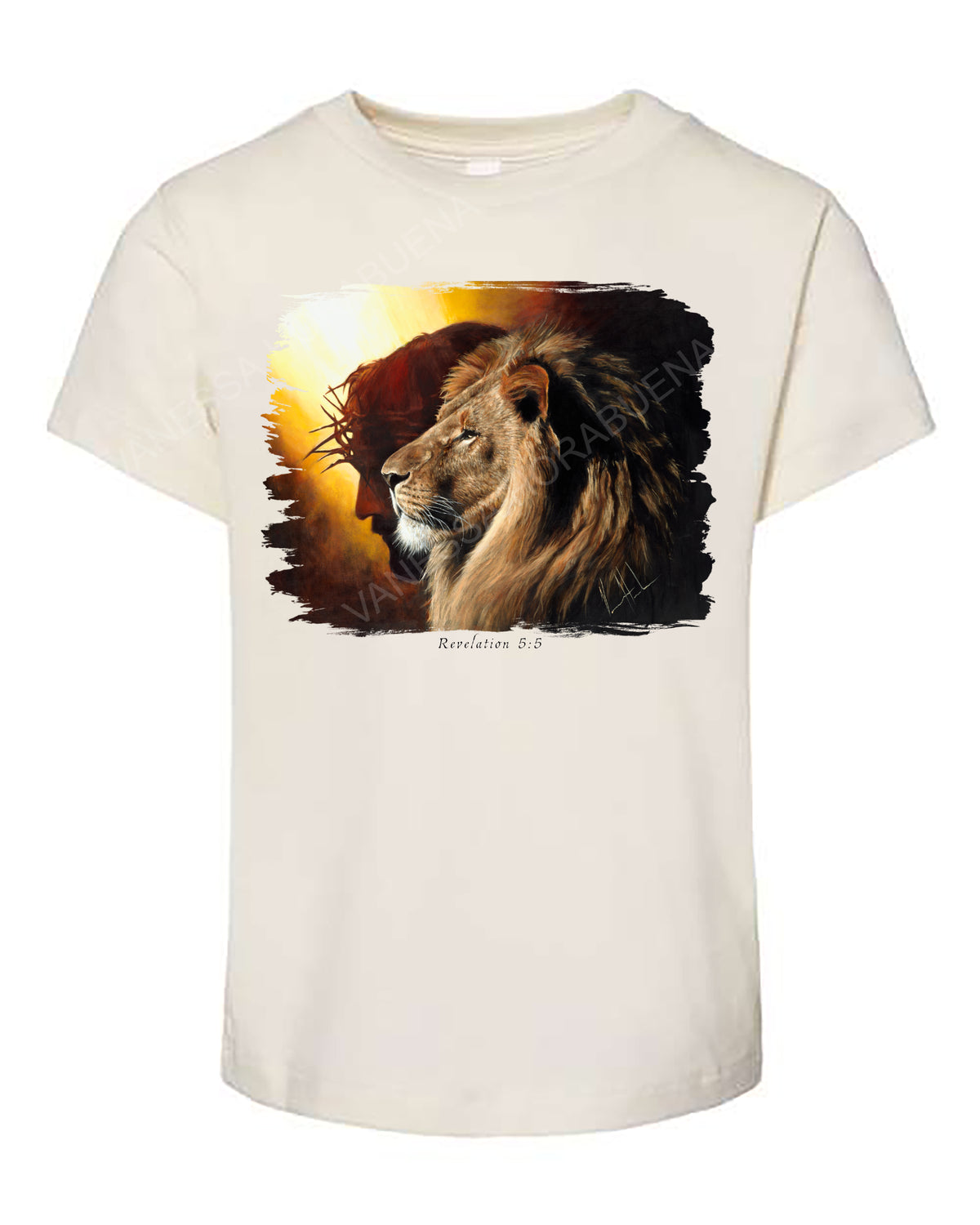 The Lion of Judah - Kids T-Shirt Vanessa Horabuena Kids Natural 2T