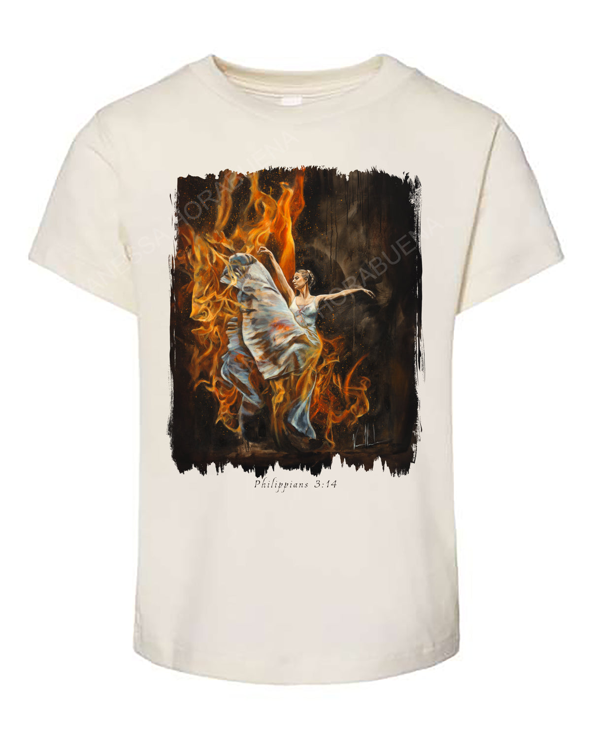 A Burning Flame Within - Kids T-Shirt