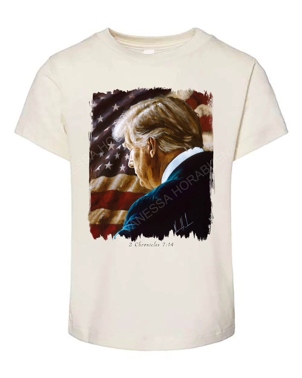 Prayers for Our Nation - Kids T-Shirt Vanessa Horabuena Kids Natural 2T