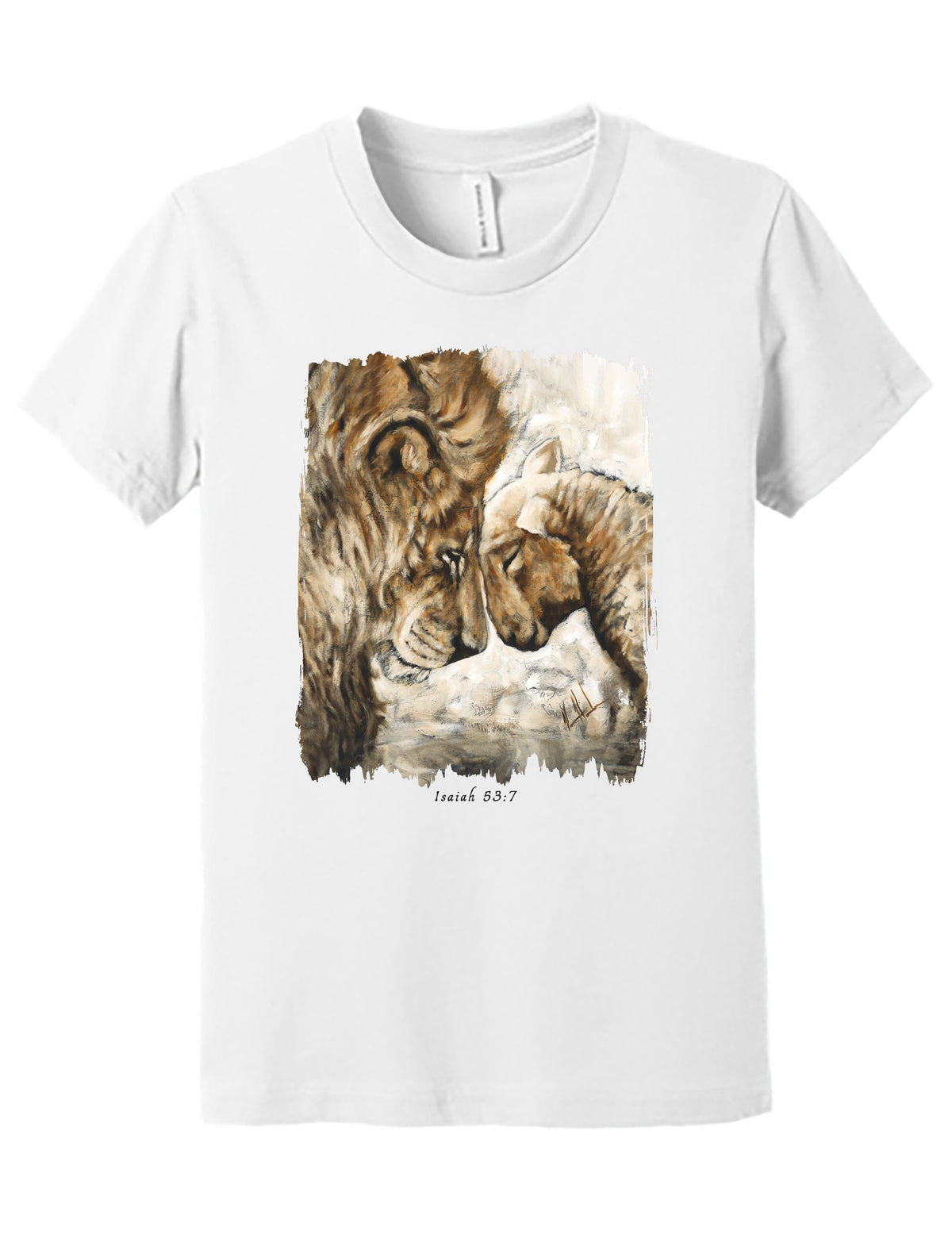 Compassion of a King (White) - Kids T-Shirt Vanessa Horabuena Kids White Small