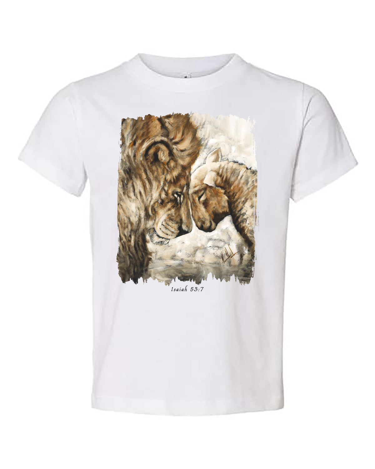 Compassion of a King (White) - Kids T-Shirt Vanessa Horabuena Kids White 2T