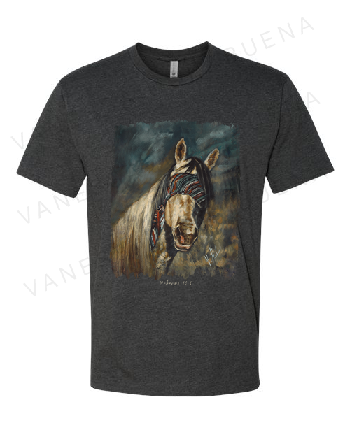 Blind Faith - Unisex T-Shirt Vanessa Horabuena Short Sleeve Charcoal Small