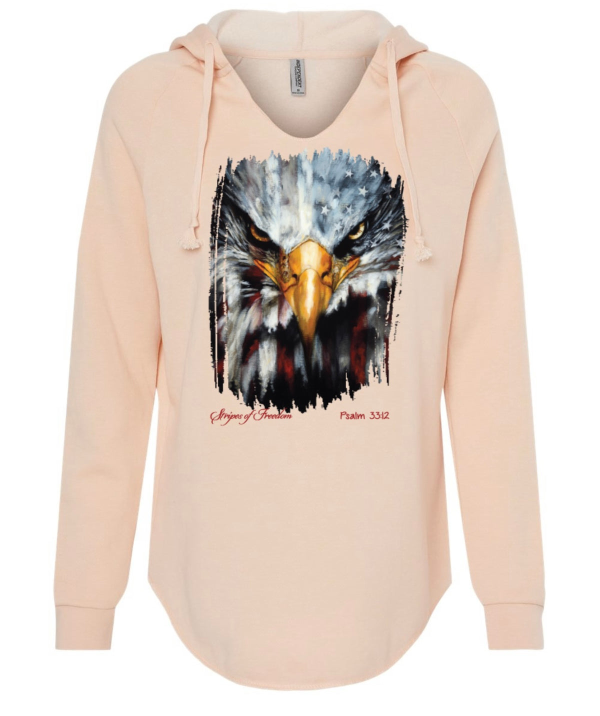 Stripes of Freedom, Ladies Hoodie