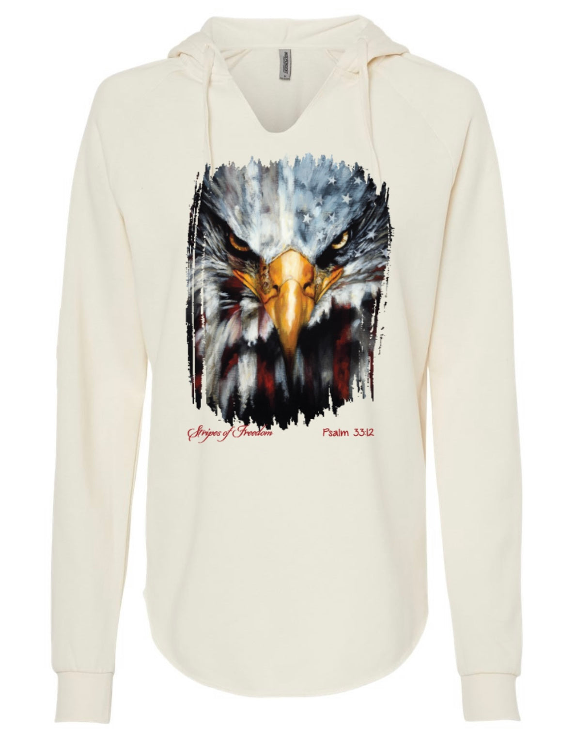 Stripes of Freedom, Ladies Hoodie